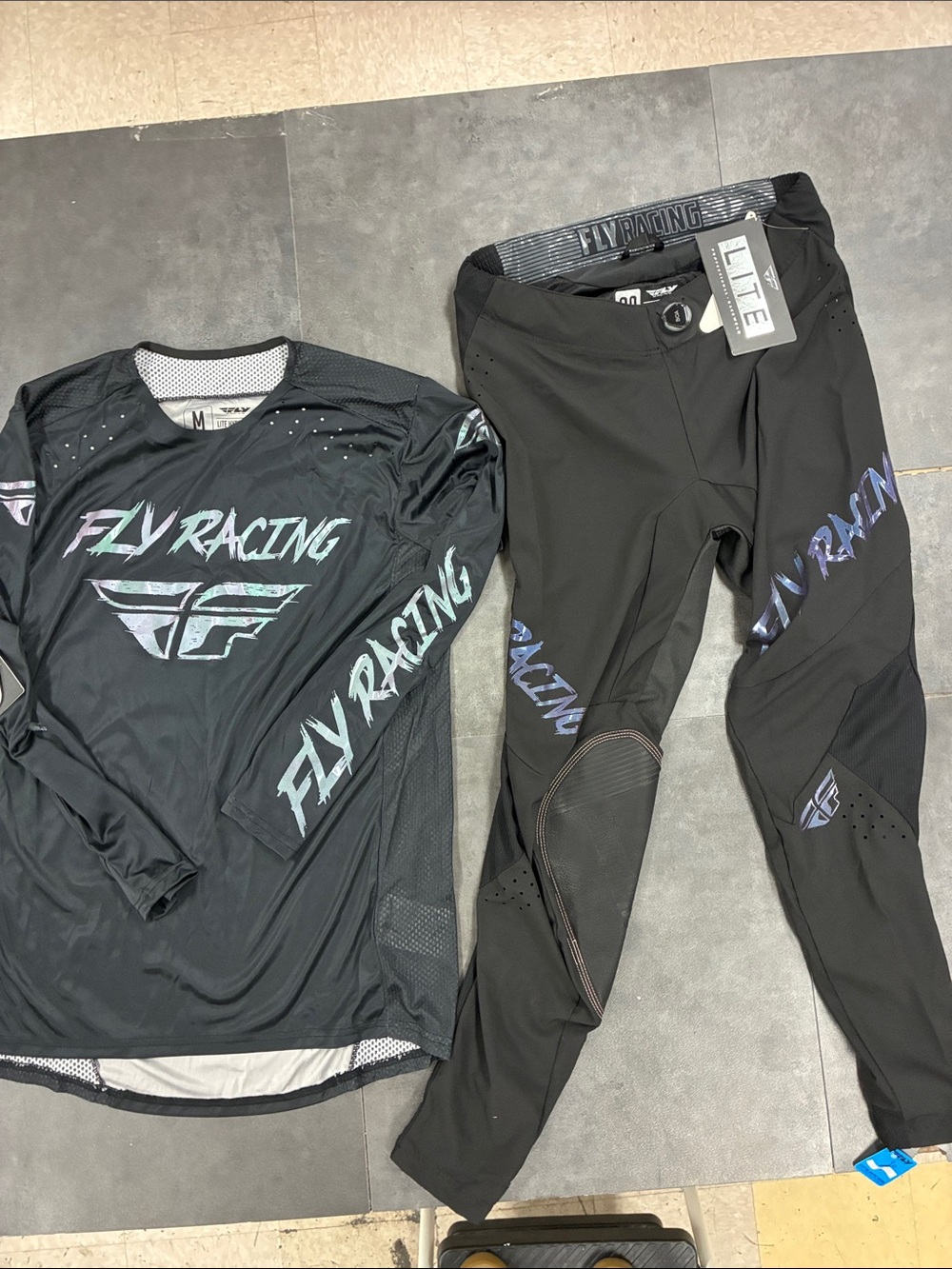 Men’s  Motocross Pants & Shirt- Black